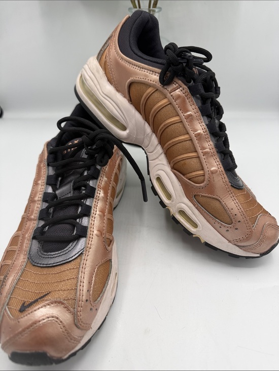 Nike Shoes - Nike Air Max Women’s Metallic Copper Athletic Sneakers with Black Accents